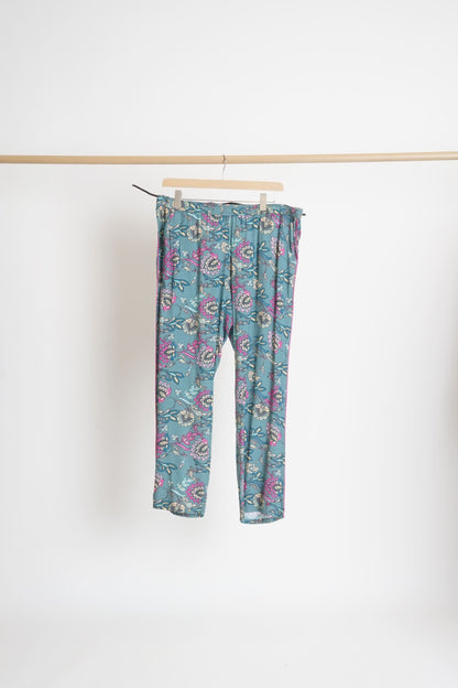 Pantalon de pyjama imprimé fluide
