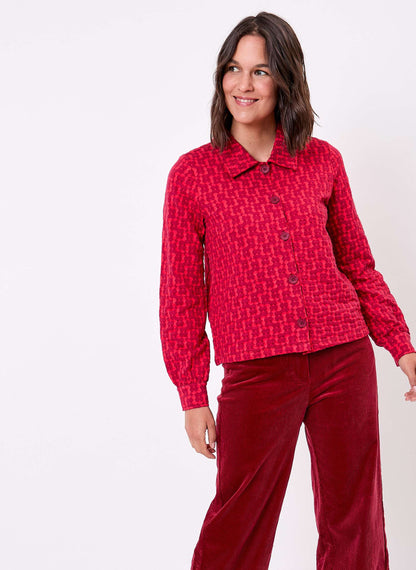 Veste maille jacquard bio SUMALI