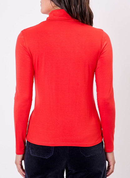 T-shirt col roulé fluide ARON