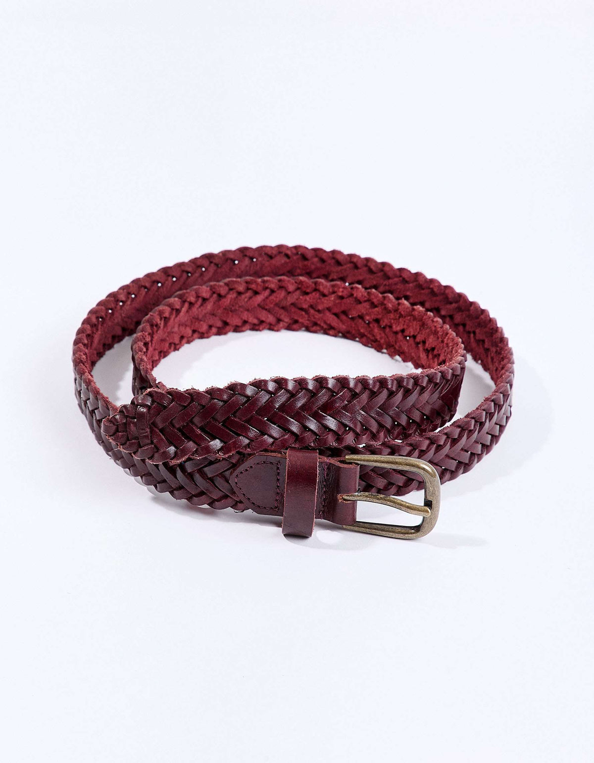 Ceinture cuir tressé DASRA