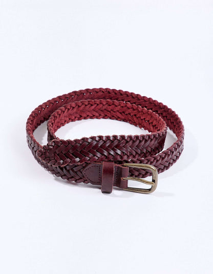 Ceinture cuir tressé DASRA