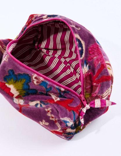 Petite pochette en velours MALI