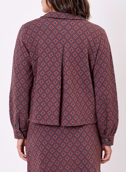 Veste maille jacquard bio SUMALI