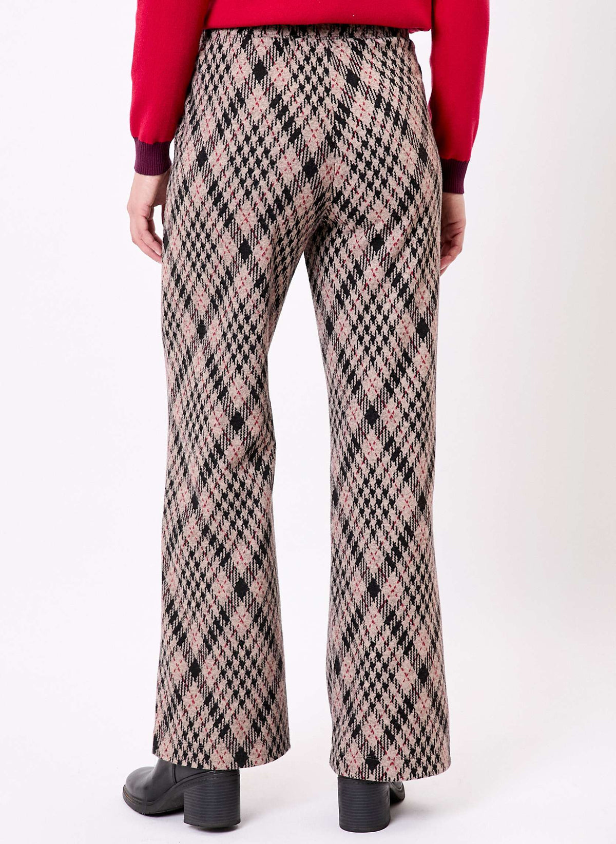 Pantalon ample maille jaquard recyclée PALMERO