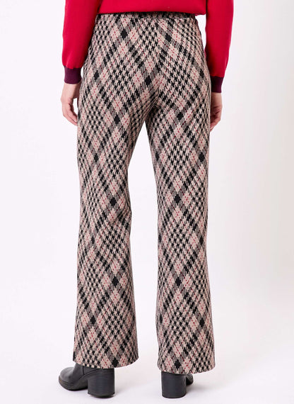Pantalon ample maille jaquard recyclée PALMERO