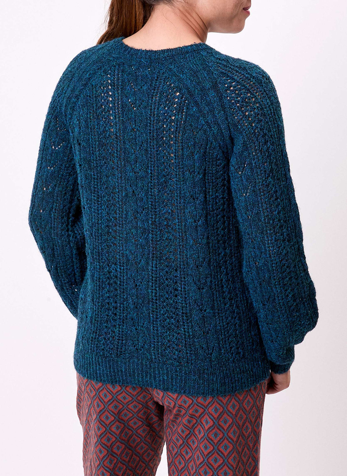 Pull tricot fantaisie torsadé  PADDI