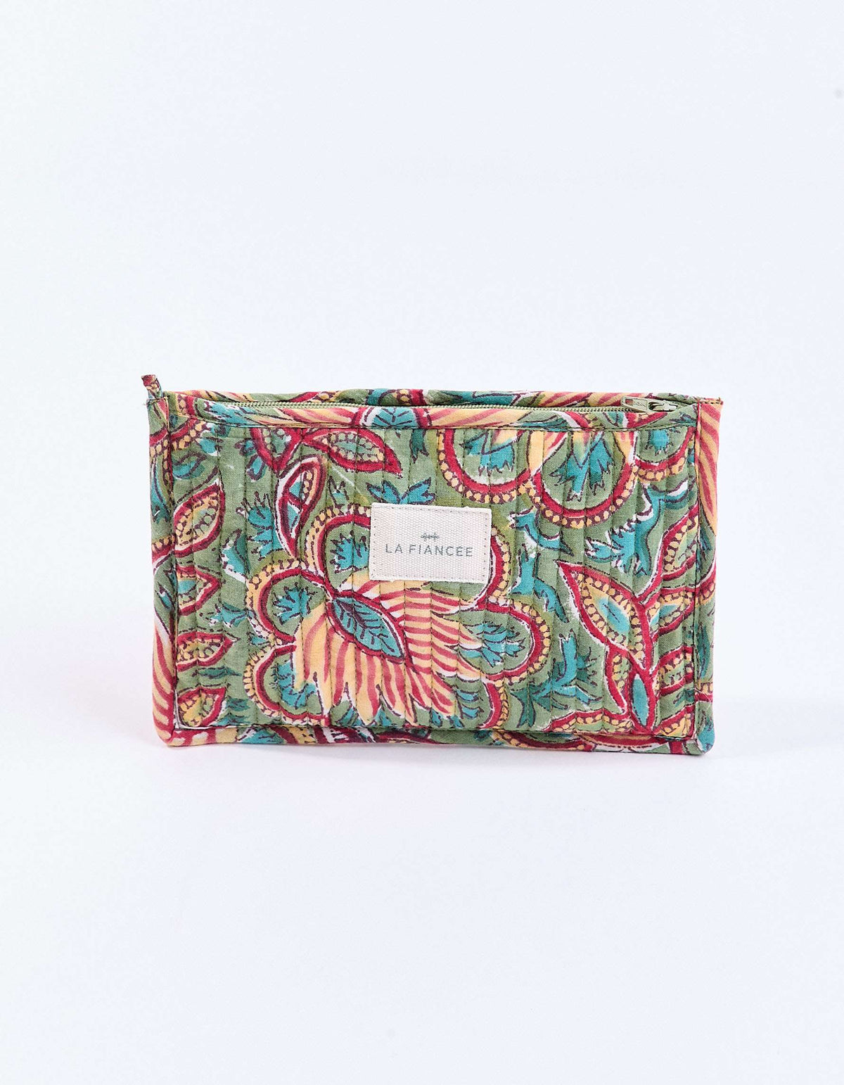 Petite pochette matelassée coton LISETTE