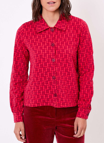 Veste maille jacquard bio SUMALI