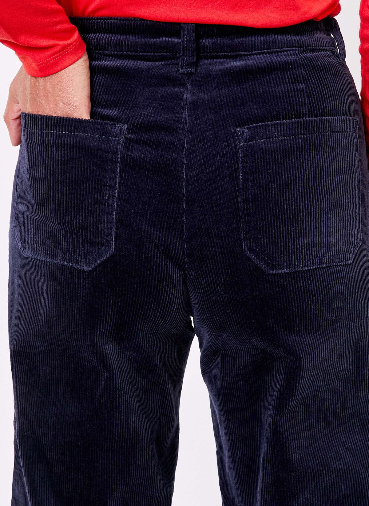Pantalon large velours cotelé KEINAN