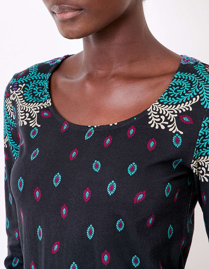 T-shirt imprimé coton bio KANPUR