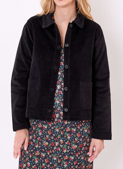 Veste courte velours côtelé bio LYSIANE