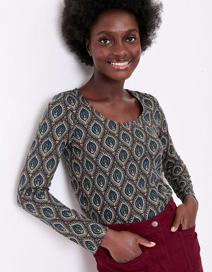 T-shirt imprimé coton bio KANPUR
