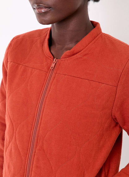 Veste matelassée flanelle coton bio OLAFI