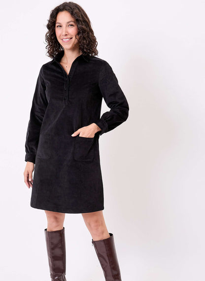 Robe droite velours côtelé bio PASSO