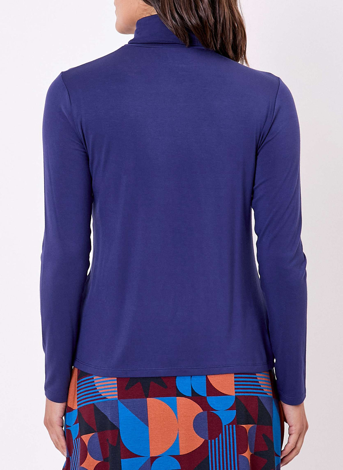 T-shirt col roulé fluide ARON