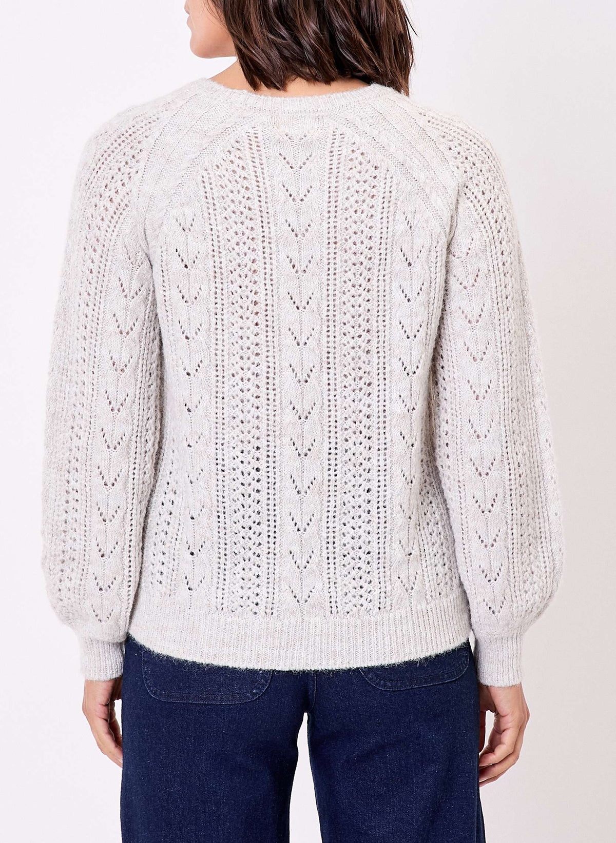 Pull tricot fantaisie torsadé  PADDI