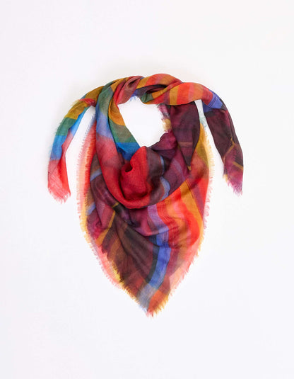 Foulard en laine imprimée DARYA