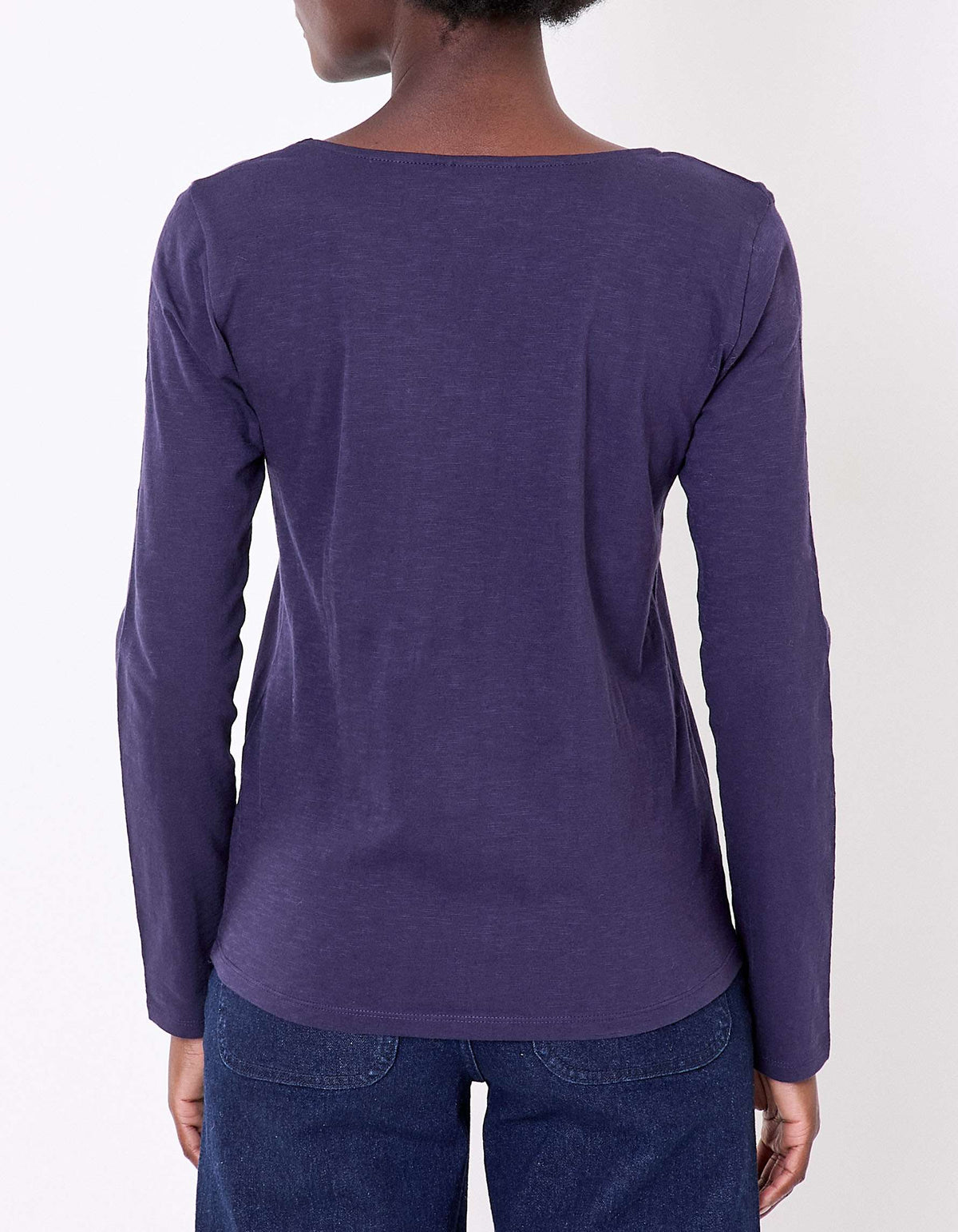 T-shirt col V coton bio VANPUR
