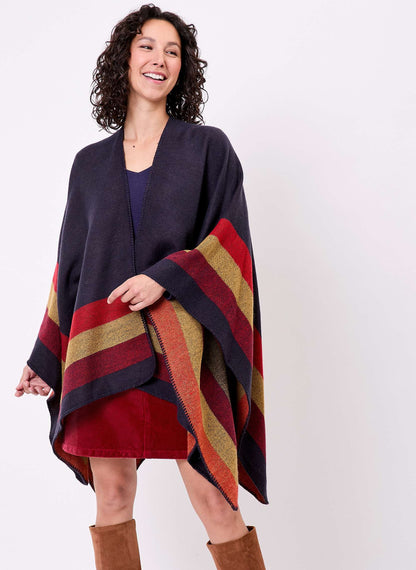 Poncho imprimé réversible  WALDO