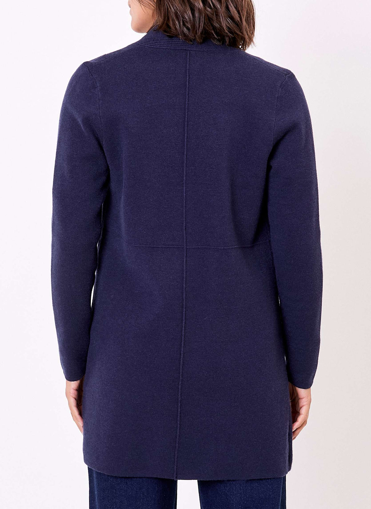 Gilet long en maille SACHEON