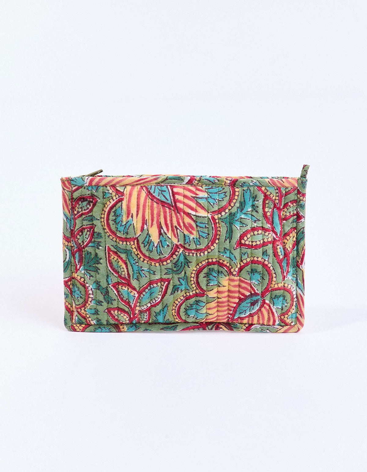 Petite pochette matelassée coton LISETTE